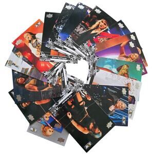 Lot of 17 2023 Women of the AEW Upper Deck Trading Cards